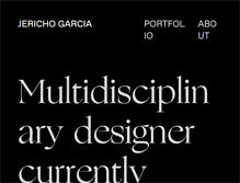 Tablet Screenshot of jerichogarcia.com